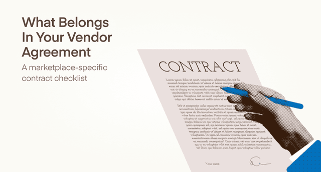 Vendor Agreement Checklist Template for Marketplaces
