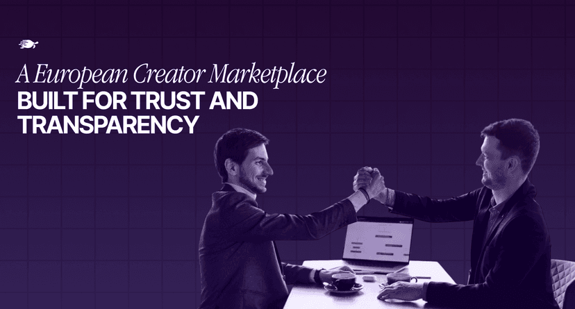 A European Creator Marketplace Built For Trust And Transparency