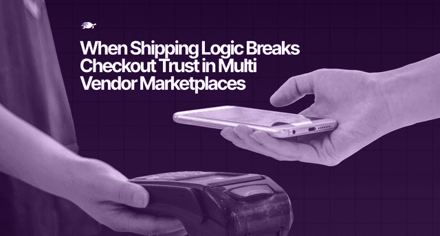 When Shipping Logic Breaks Checkout Trust in Multi Vendor Marketplaces