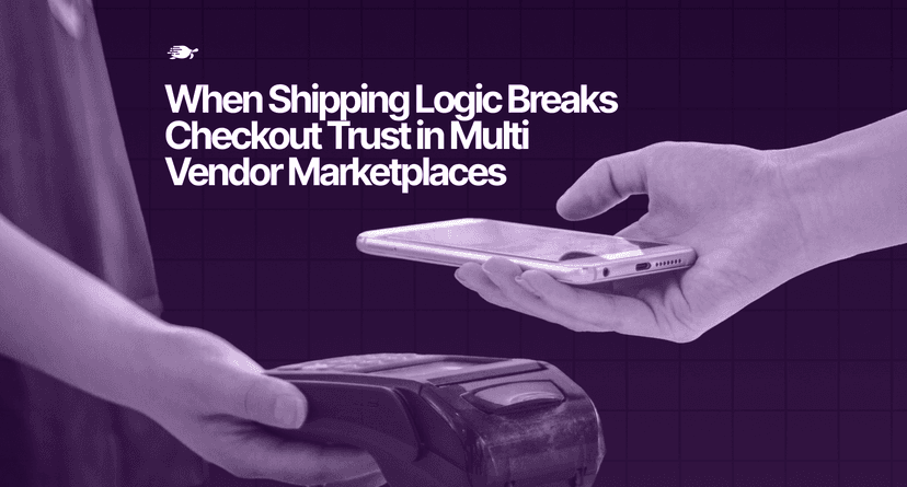 When Shipping Logic Breaks Checkout Trust in Multi Vendor Marketplaces