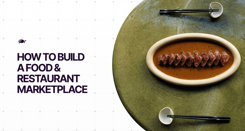 DoorDash나 Uber Eats와 같은 음식 및 레스토랑 마켓플레이스를 구축하는 방법