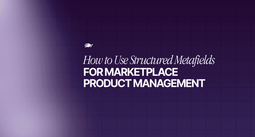 How to Use Structured Metafields for Marketplace Product Management