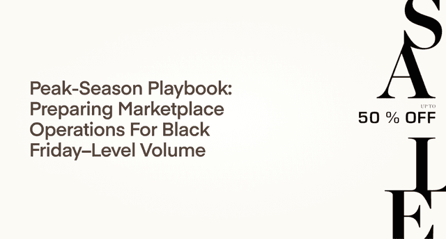 How To Prep Your Marketplace For High-Volume Sales Events