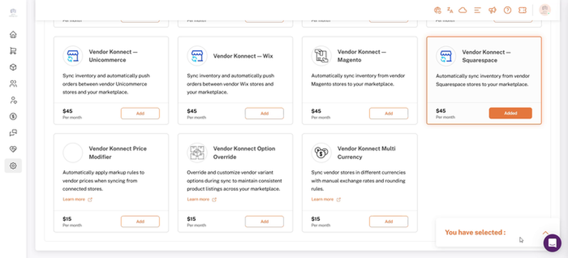 Billing and subscription