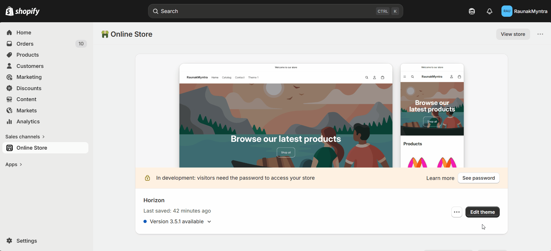 C2c app embed on shopify 