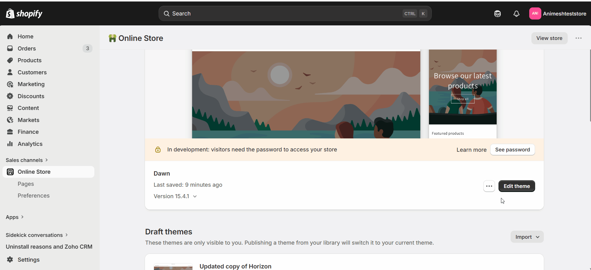 Tracking page code configuration 