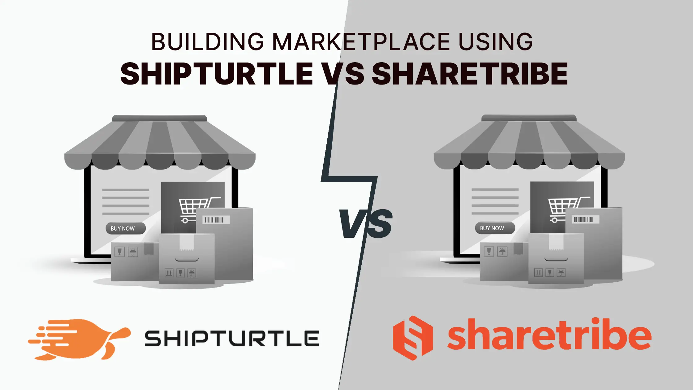 Banner Building Marketplace Using Shipturtle vs Sharetribe